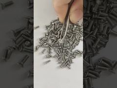 Sekrup kepala countersunk Phillips baja tahan karat mini M2-0,4×4