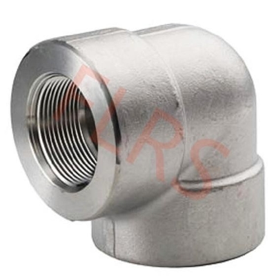 Beli ASME B16.11 Fitting Pipa Baja Berulir Ditempa 90 Derajat Kelas Siku 3000 online manufacture