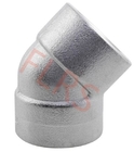Socket Weld 45 Derajat Elbow Forged Pipeline Fitting Stainless Steel A182 F304 F316