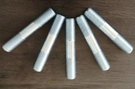 Seng Plating Steel Double Ended Bolt Electro Galvanized Clamping Type Threaded Studs