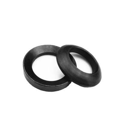 Beli Mesin Cuci Bulat Baja Karbon Hitam Kursi Kerucut DIN 6319 Tipe C / D / G Untuk Bangunan online manufacture