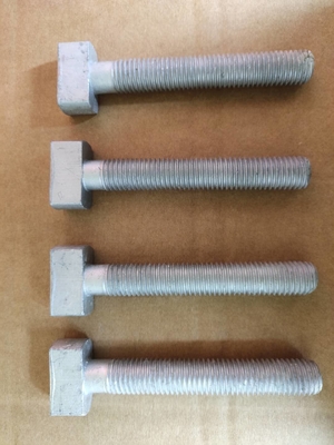 Beli Bahan Bolt Kepala T yang Disesuaikan Kelas 4.8 Hot Dip Galvanized online manufacture