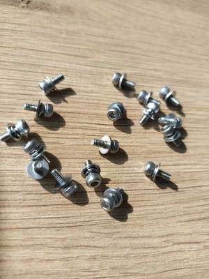 Beli Sekrup SEMS Ukuran Kecil / Sekrup Kombinasi Terdiri dari Sekrup Kepala Allen Cap, Flat Washer & Spring Washer online manufacture