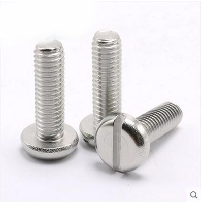 Beli Berbagai Bahan GB / T 67/ BS 450 Slotted Pan Head Mesin Sekrup dengan Benang BSW online manufacture