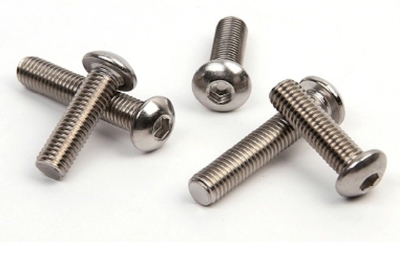Beli SS Hex Socket Round Button Head Screw dengan Metric Coarse Thread ISO 7380/ ASME/ANSI B 18.3.4M online manufacture