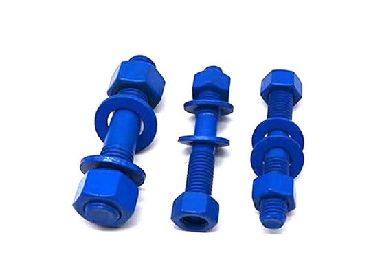 Beli ASME B18.2.1/ASME B18.2.2 Fluocarbon Lapisan Stud Bolt dengan 2 Berat Hex Nut dan Biasa Round Washer2.1/ online manufacture