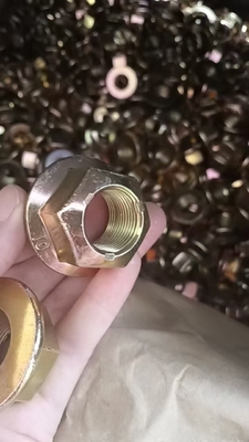 Beli Tipe Torsi yang Terpengaruh Kacang Hexagon Semua Logam dengan Flange untuk Memperkuat dan Menjamin online manufacture