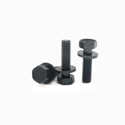 Beli GR.10.9 Permukaan Hitam Bolt Kepala Hexagon dan Pengering Plain Assemblies dengan Aksesoris Hex Nut M2.5-M12 Ukuran benang online manufacture