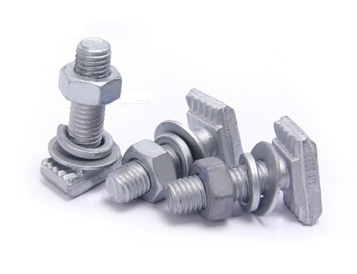 Beli HALFEN Slot Serrated Bolts Kekuatan tinggi Hot-dip Galvanized T-bentuk Curtain Wall Tertanam Saluran Sekrup online manufacture