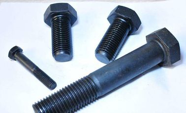 Beli Jenis Plating Hitam Baut Kepala Hex Tahan Lama Dengan UNC UNF / BSW Thread online manufacture
