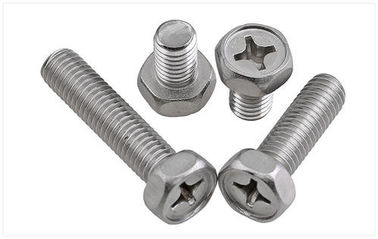 Beli Pengikat Baut Hex Slotted Industri, Baut Tahan Aus Dengan Kepala Hex online manufacture