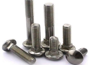 Beli Baut Leher Persegi Kepala Bulat, Baut Kepala Bulat Baja Karbon / Stainless Steel online manufacture