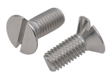 Beli Sekrup Kepala Slotted Standar, Sekrup Countersunk Slotted Stainless Steel Berlapis Seng online manufacture
