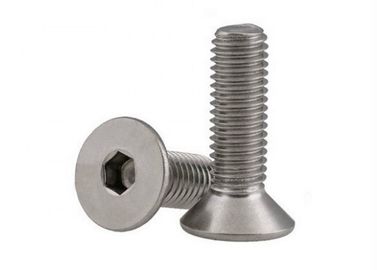 Beli Sekrup Cap Kepala Countersunk Hexagon Socket Berulir Penuh Untuk Mesin Mekanik online manufacture
