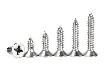 Beli Sekrup Logam Self Tapping Tahan Lama Stainless Steel / Baja Karbon Dibuat ANSI ASME B 18.6.3 online manufacture
