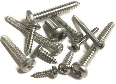Beli Polos Pozi / PZ Drive Cross Tersembunyi Pan Kepala Tapping Screw SS 304316 Dibuat online manufacture