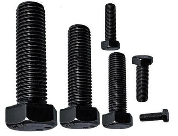 Beli Black Plating Carbon Steel Hex Head Bolt Full / Partial Thread Type Opsional online manufacture
