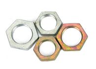 Kacang Tipis Hexagon Unchamfered, Kacang Pengunci Tipis Kelas 4.8 6.8 DIN Standar