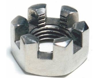 Beli Slotted Hexagon Lock Nut Tahan Aus Dengan Benang Metrik Kasar Dan Halus online manufacture
