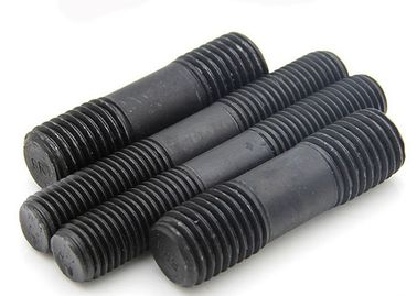 Beli Baut Berujung Ganda Baja Karbon Industri M4 - M48 Dengan Kacang Warna Hitam online manufacture