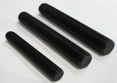 Beli M4 - M48 Baut Berakhir Ganda, Baja Karbon Baut Stud Benang Penuh Warna Hitam online manufacture