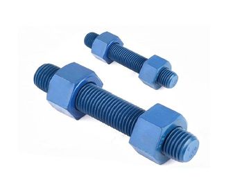 Beli PTFE SS 304 316 Baut Berakhir Ganda, Baut Stud Benang Penuh Dengan Nut online manufacture