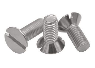 Beli M6 M10 Slotted Countersunk Head Bolt, Kepala Baut CSK Stainless Steel DIN 963 online manufacture