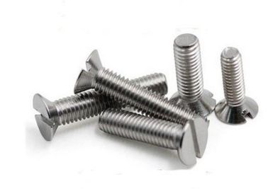 Beli Stainless Steel Slotted Countersunk Flat Head Bolt M6 M10 Dengan Berulir Penuh online manufacture