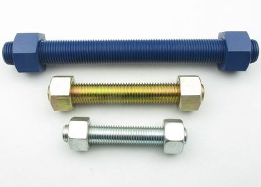 Beli Baut Berujung Ganda Kekuatan Tinggi Berulir Penuh Disesuaikan Dengan 2 Kacang Berat Hex online manufacture