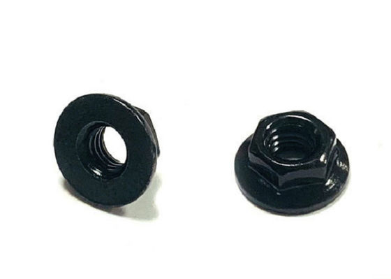 Beli M20 DIN6923 Baja Karbon Hex Flange Nut Black Zinc Plating online manufacture