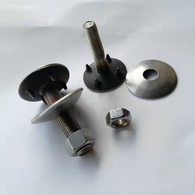 Beli DIN 15237 4 Dots Hex Nut Assembly Seng Disepuh Kekuatan Tinggi online manufacture