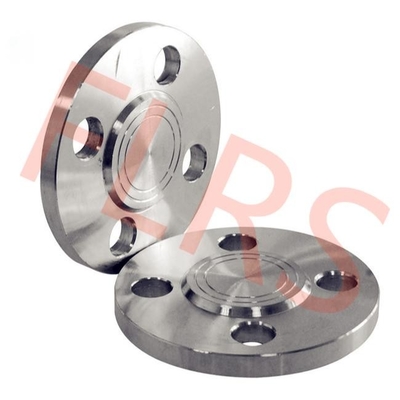 SS304L / 316L Serrated Finish Forged Steel Blind Flange Untuk Industri Minyak Bumi