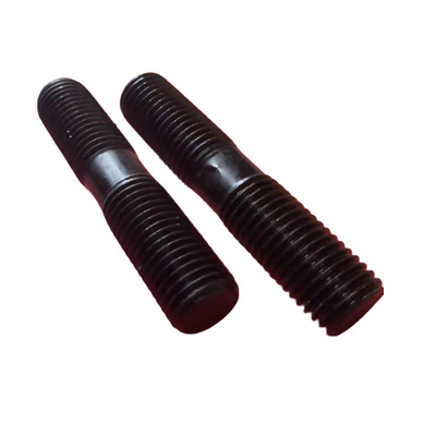 Baut Stud Baja Karbon Industri Kekuatan Tinggi / Gr8.8 Batang Benang Ujung Ganda