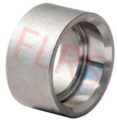 Kelas 6000 Socket Welding Ditempa Setengah Kopling Stainless Steel A182 F304L 316L