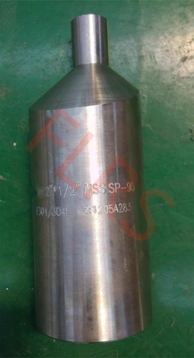 MSS SP95 Forged Swage Pipe Nipple Eksentrik Stainless Steel A182 F304 / 304L