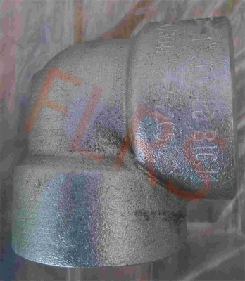 1 Inch Kelas 3000 90 Derajat Siku Ditempa Socket Welding Fittings A182 F304 / 304L