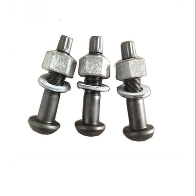 Torshear Type High Strength Bolt Hexagon Nuts Dan Set Washer Polos Untuk Struktur Baja
