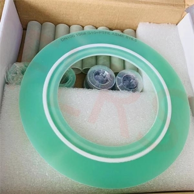 TYPE F Flange Insulation Kit Termasuk G10 dengan Gasket PTFE Untuk Mengangkat Flange Wajah