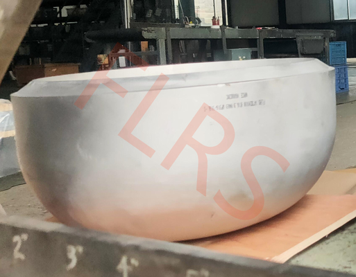 NACE MR0175 ASTM A403 WP316/316L Tutup Akhir Semi-ellipsoid untuk Tangki Baja