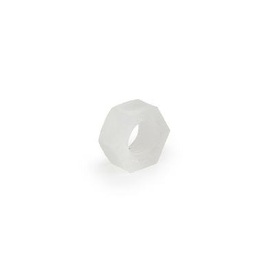 Benang kasar PVDF Hex Nut dengan standar DIN/ISO untuk aplikasi industri