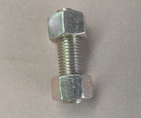 Bichromate Coating Stud Bolt ASME A193 B16 dengan Hex Nut A194 Gr. 7/Threaded Bar