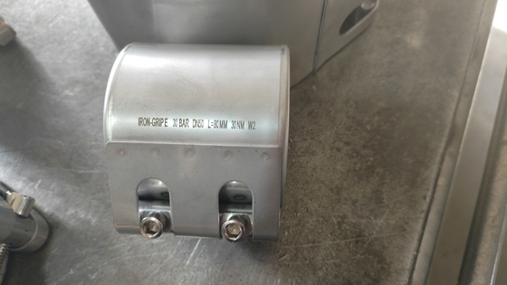 Pipeline Repair Coupling / Clamp GRIP Tipe SS304 Bahan Dengan EPDM Liner