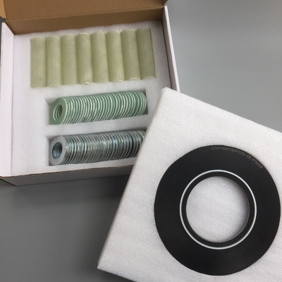 G10 dengan SS316 Core Insulation Flange Gasket dan Kit untuk Flange Tekanan Tinggi