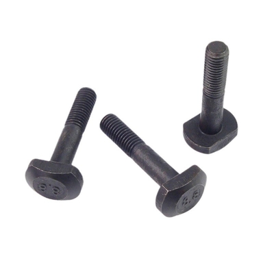 GB/T37-1988 Kelas 8.8 T-Slot Bolts Black Oxide yang digunakan untuk melonggarkan kacang