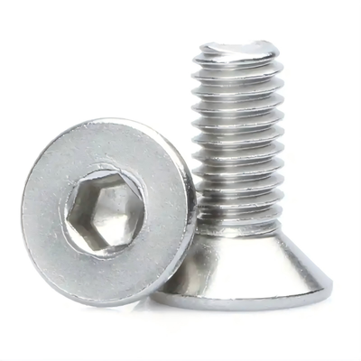 DIN 7991 Stainless Steel Hex Socket Countersunk Head Screws A2/A4 Grade Machine Bolts Flat Head Allen Drive Fasteners