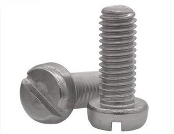 Stainless Steel Slotted Kepala Sekrup Seng Berlapis DIN Standar Untuk Industri Mobil