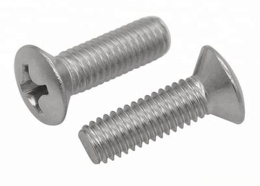 Sekrup Tersembunyi Silang Metrik, Sekrup Mesin Kepala Countersunk Phillips Raised
