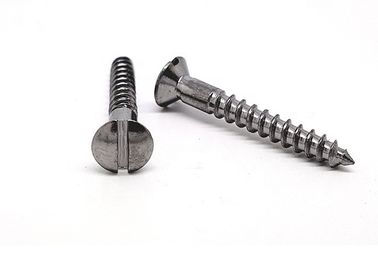 Sekrup Countersunk Self Tapping Slotted Flat Head Untuk Sistem Kereta Api Perkotaan