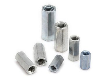 SS / CS Hex Lock Nut, Hex Coupling Nuts DIN ANSI / ASME Standard
