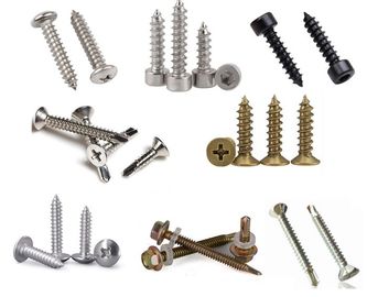 Sekrup Perangkat Keras Baja Karbon / Stainless Steel Untuk Industri Mobil